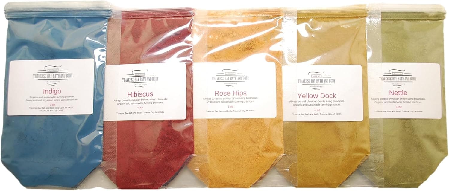 Best Natural Soap Colorants From Clays and Botanicals